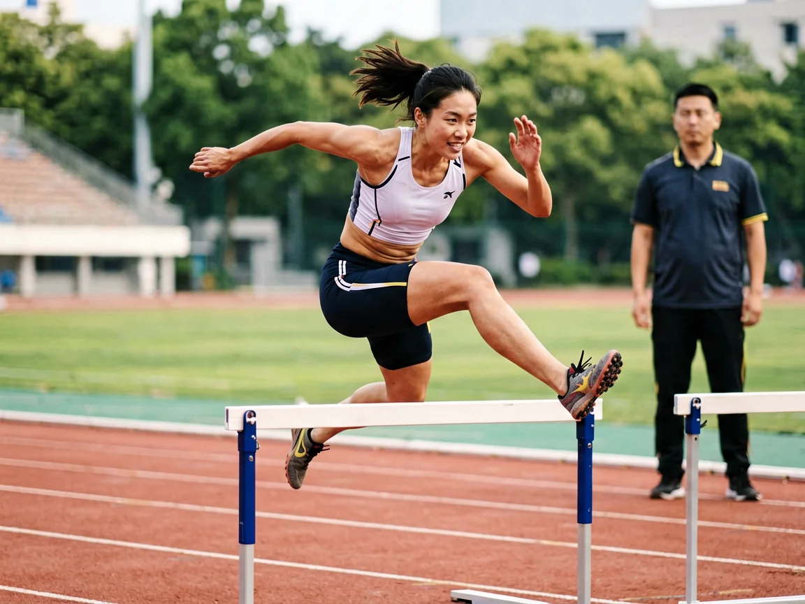 体育赛场准备,女双